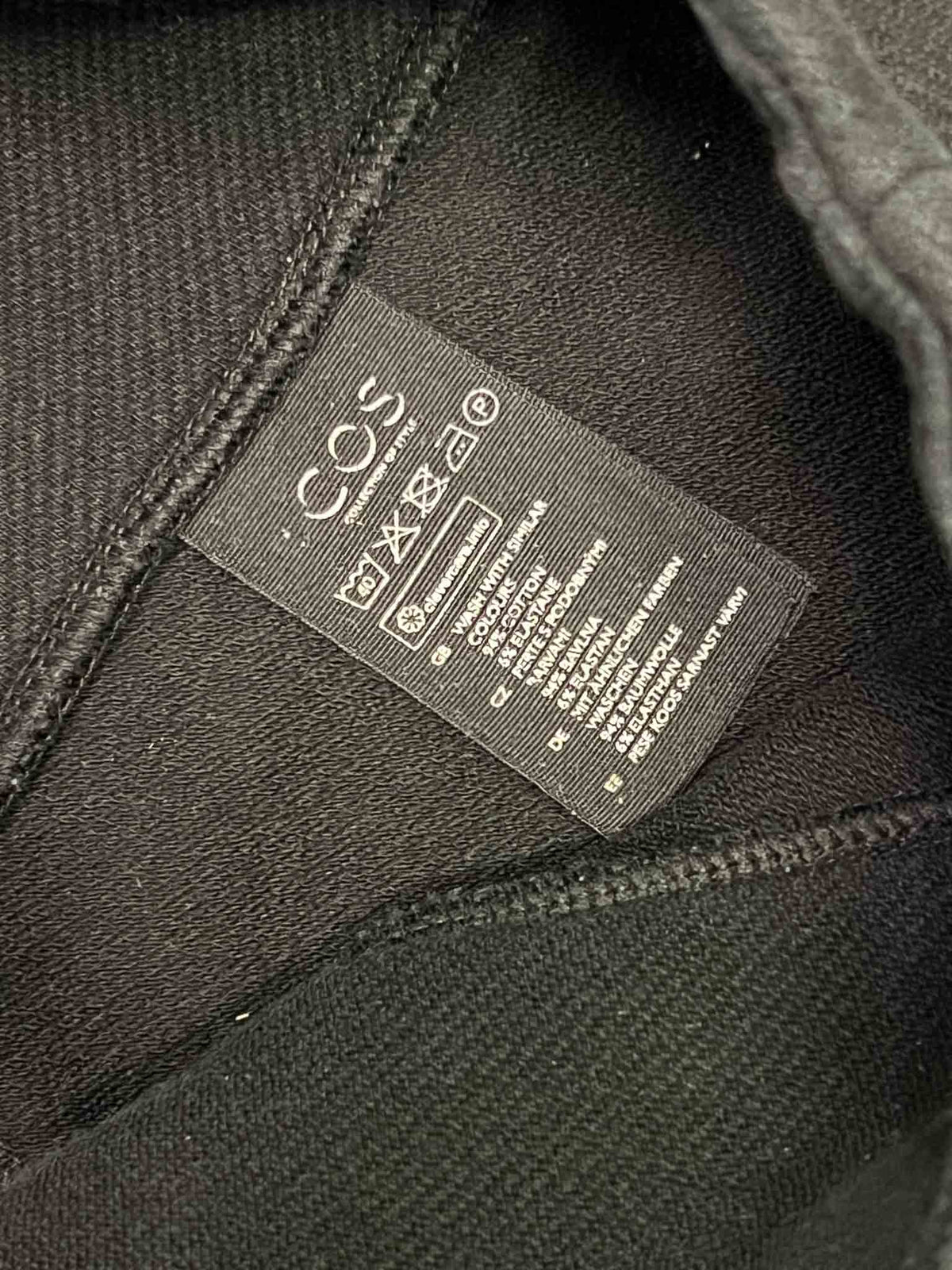 Size S | COS Black Wide Leg Pants