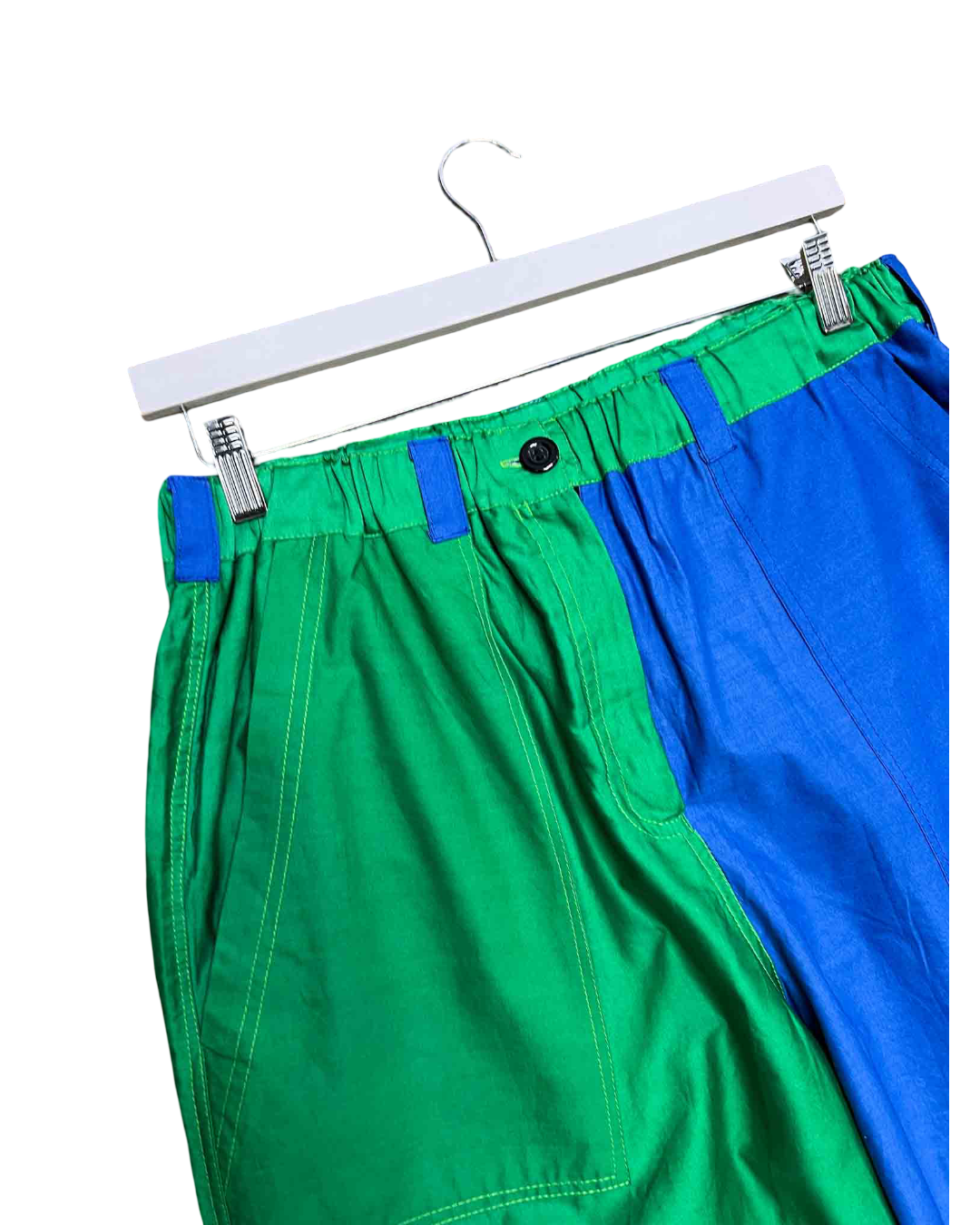 Size 2XL | Yevu Two Tone Colour Block Pants