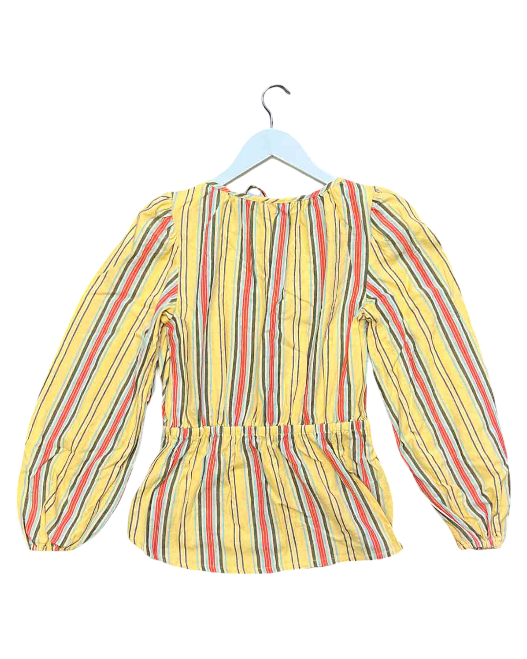 Size XS (6) | Obus Cotton Striped Long-Sleeve Top