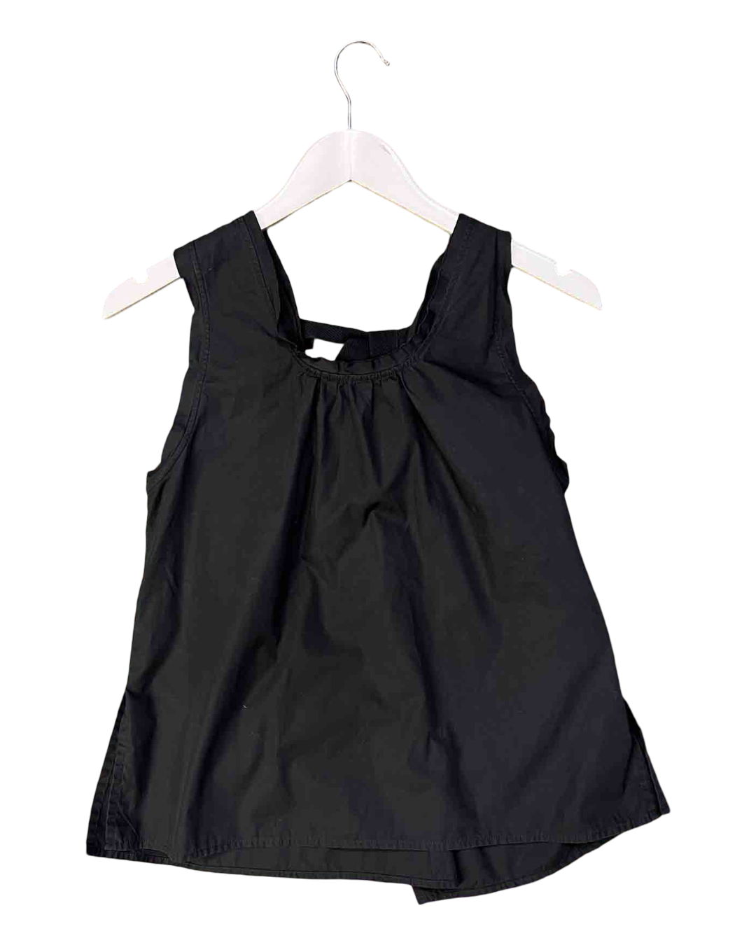 Size M | Lee Mathews Black Wendy Scoop Neck Blouse