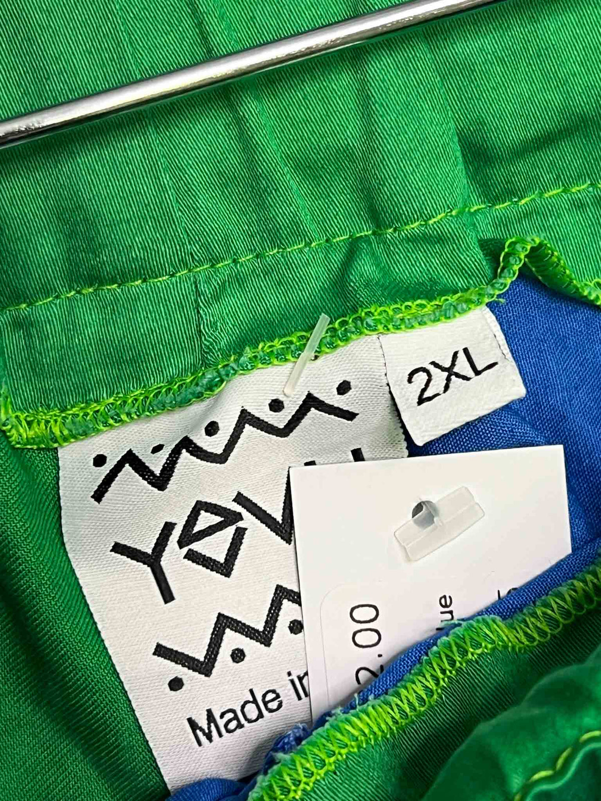 Size 2XL | Yevu Two Tone Colour Block Pants