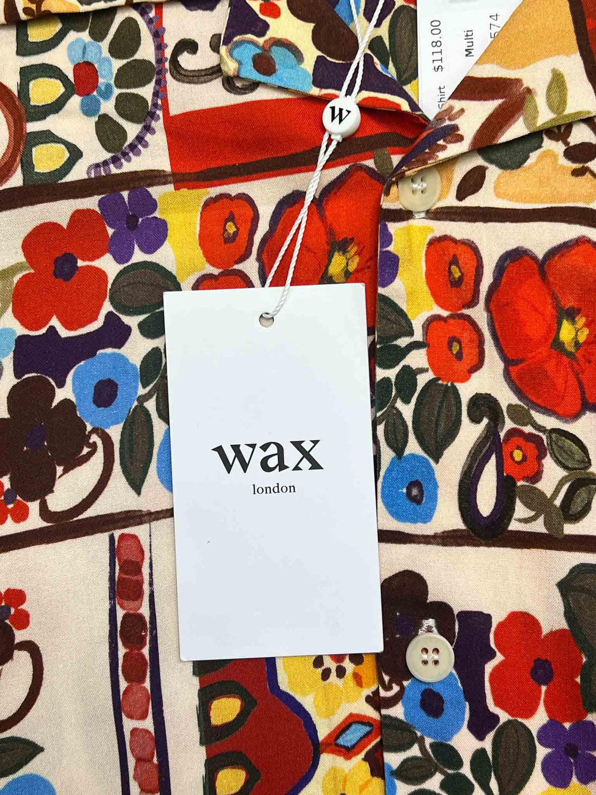 Size XL |  Wax London Viscose Shirt
