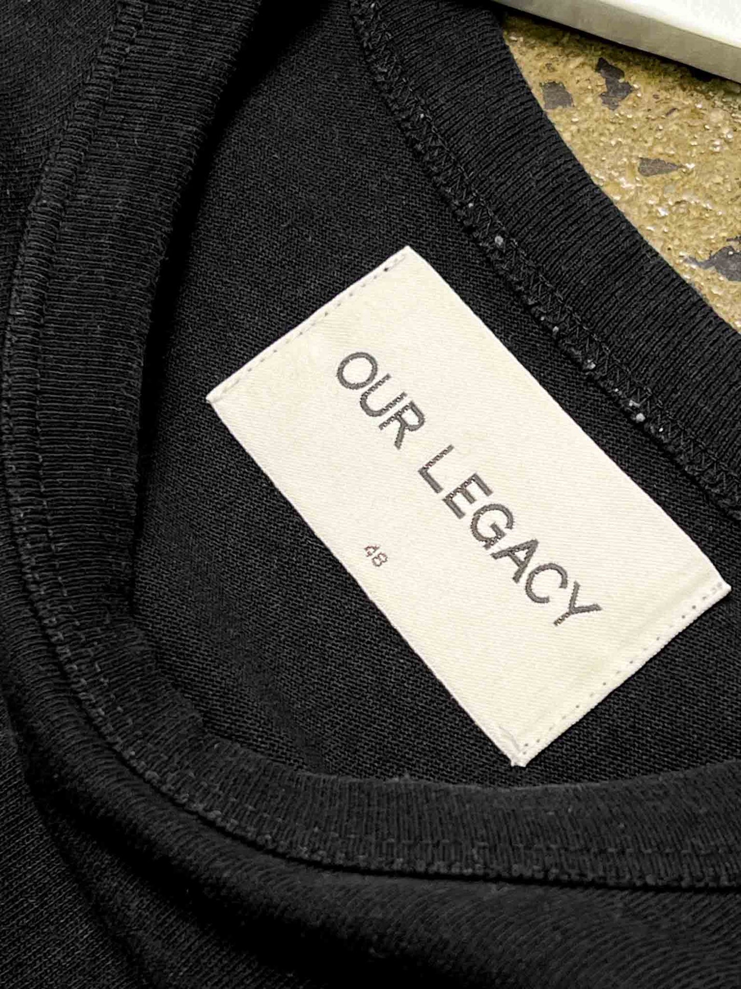 Size 48 (M) | Our Legacy Floral / Rose Embroidered T-shirt