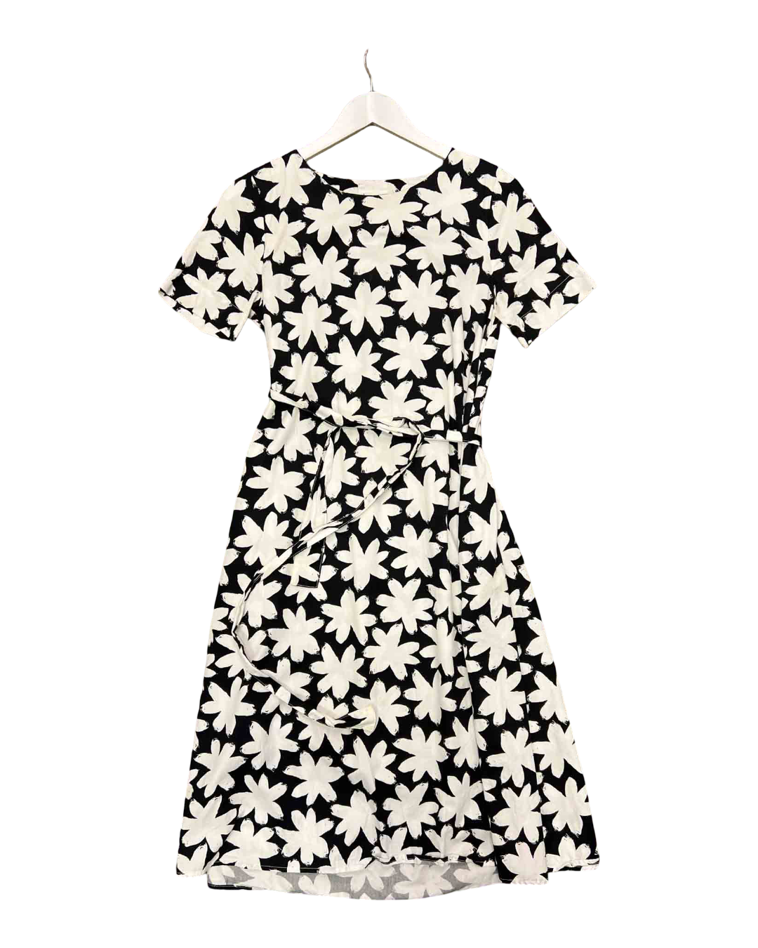 Size XXS | Kowtow Flower Print Cotton Dress