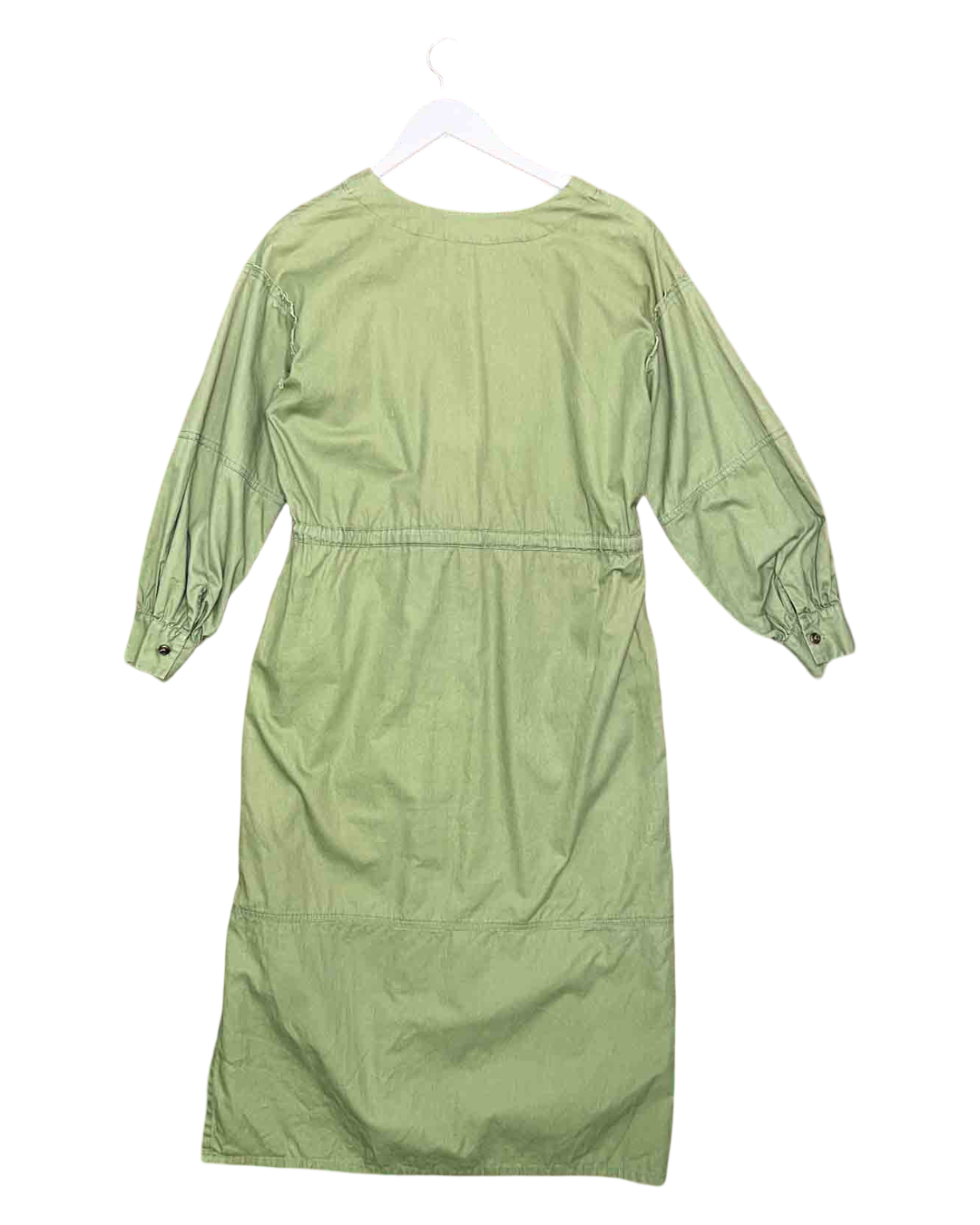 Size 2 (10) | Morrison Green Cotton Midi Shirt Dress
