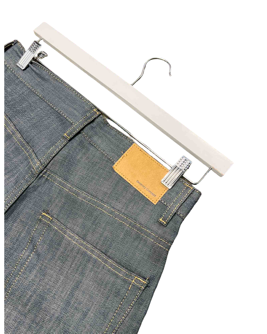 Size 28-30 (M) | Decency Concept Grey Flower Pocket Jeans