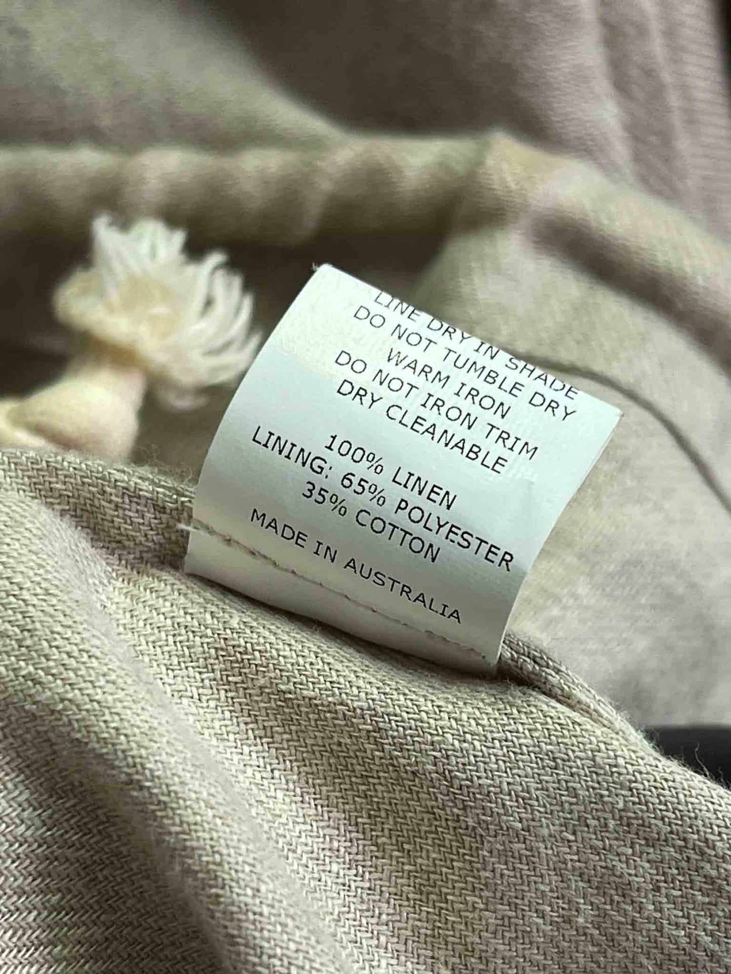 Size M |  Jac + Jack Linen Jacket