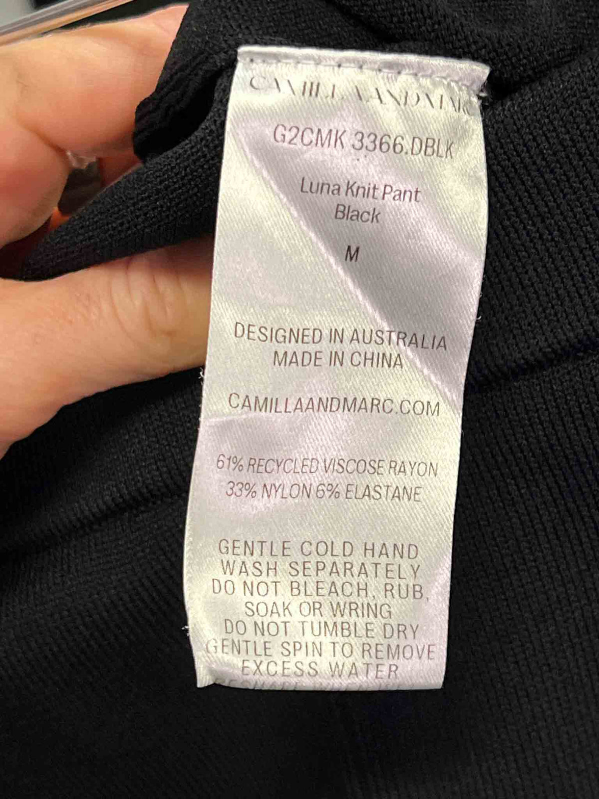 Size M | Camilla & Marc Luna Knit Pants