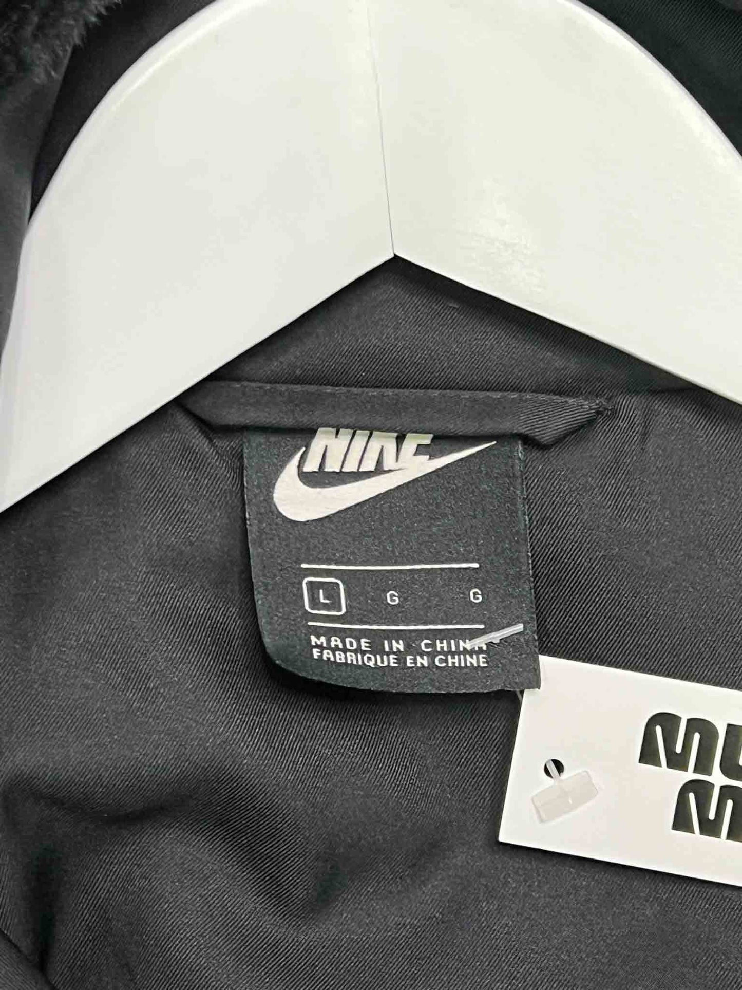 Size L | Nike Faux Fur Zip-Up Jacket