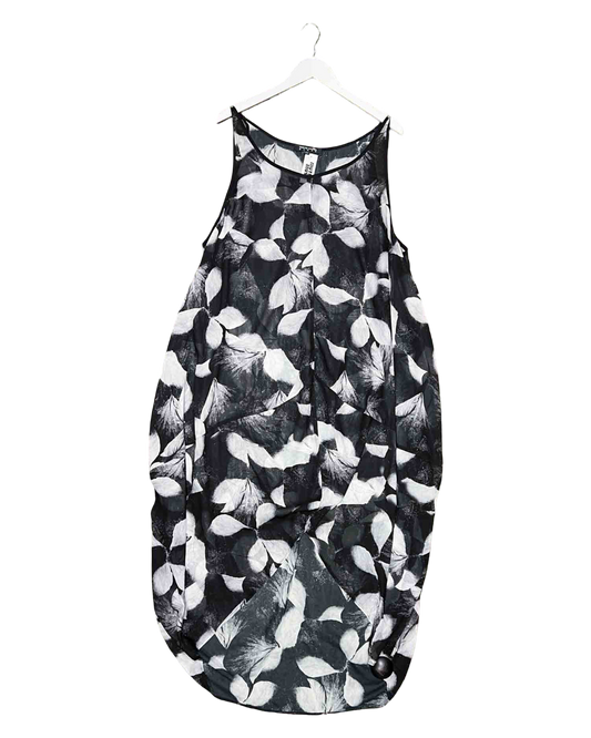 Size 14 | Trelise Cooper Black\Grey Sheer Dress