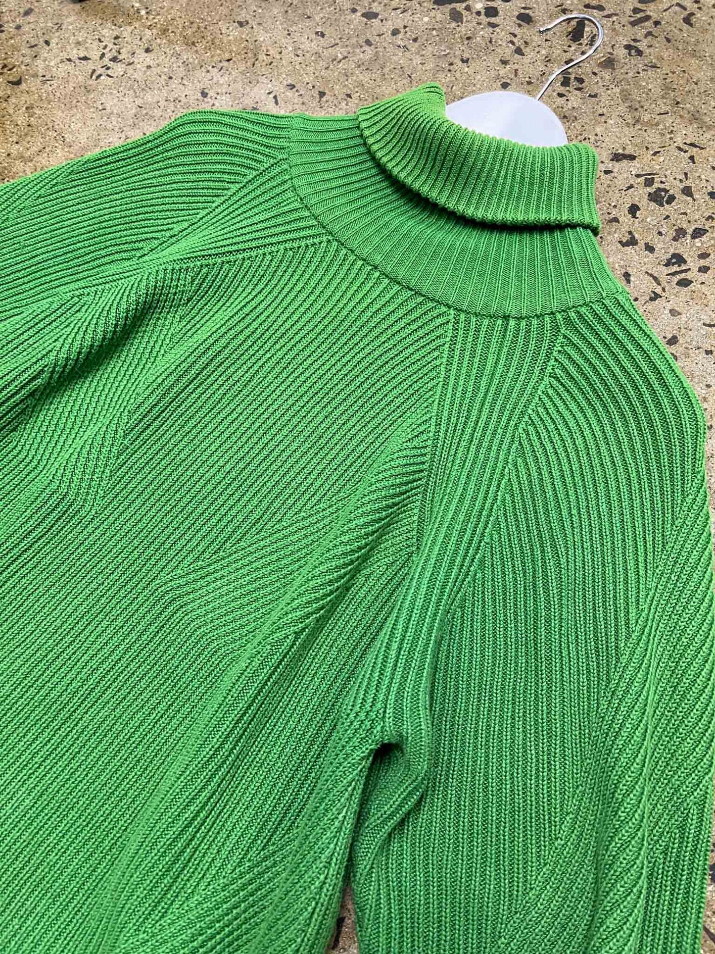 Size XS | Kowtow Green Organic Cotton Knit Jumper