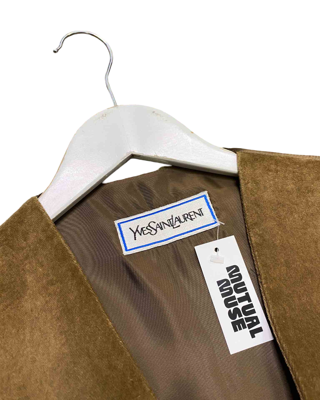 Size M | Yves Saint Laurent Brown Vintage Vest