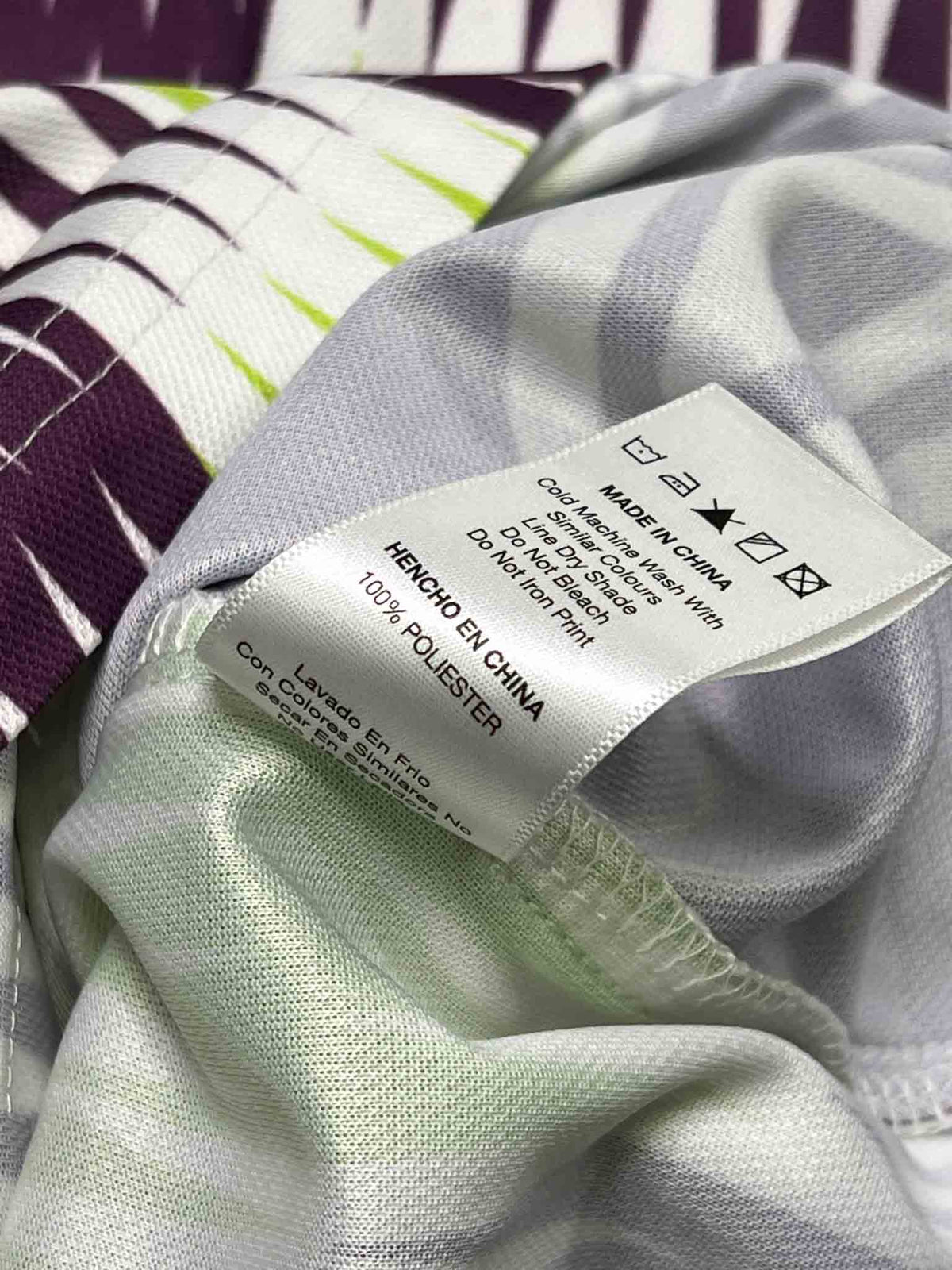 Size M | Butter x Umbro Optical Short-Sleeve Jersey Top