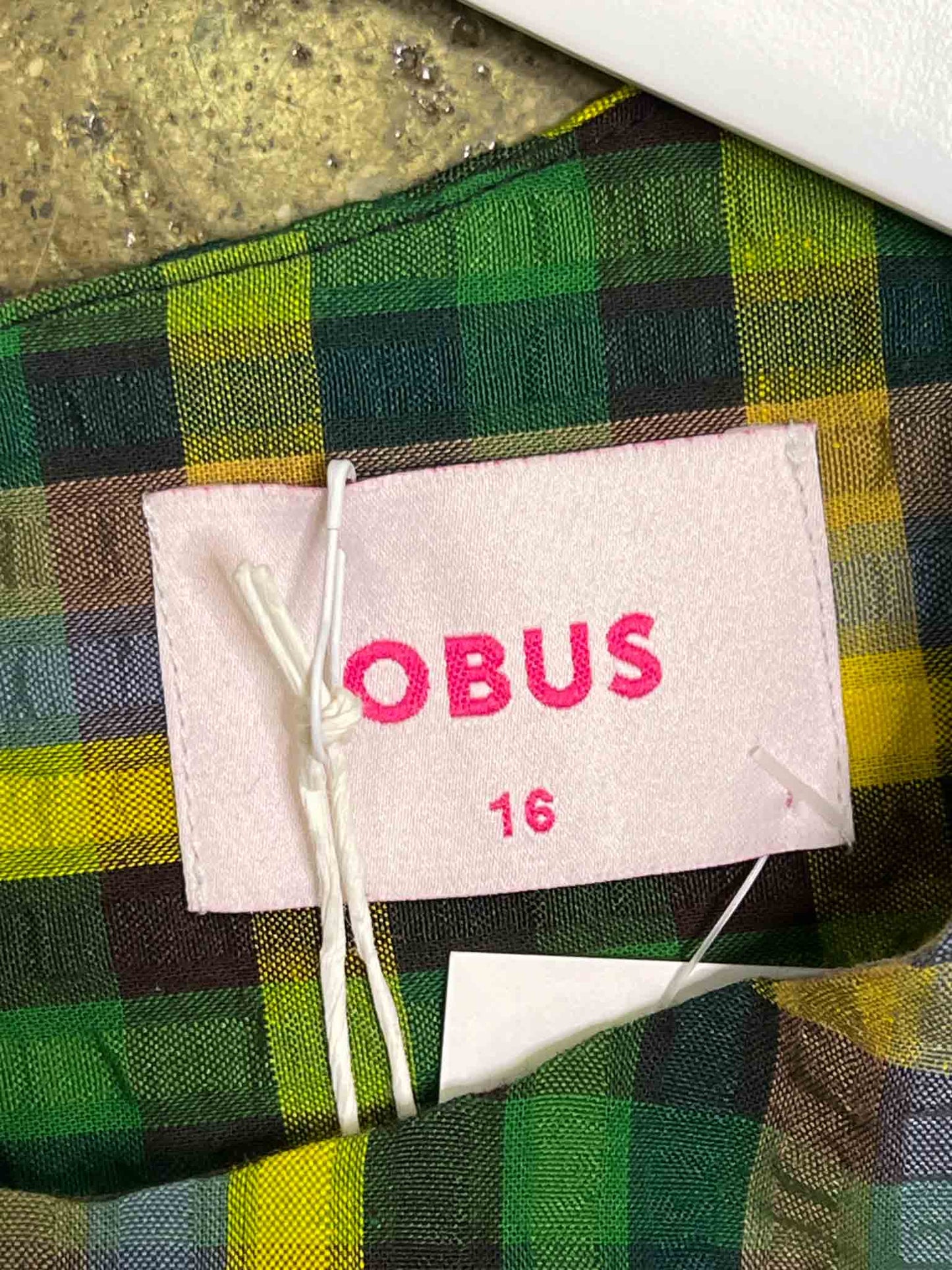 Size 16 | Obus 'Splendour' Seersucker Maxi Dress