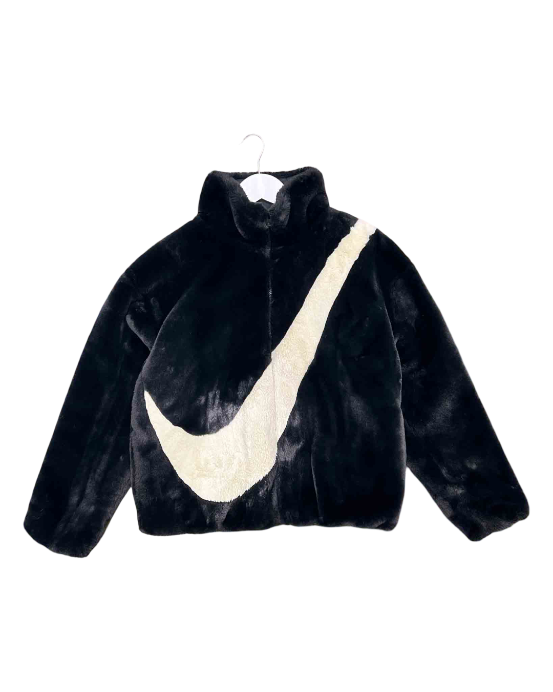 Size L | Nike Faux Fur Zip-Up Jacket