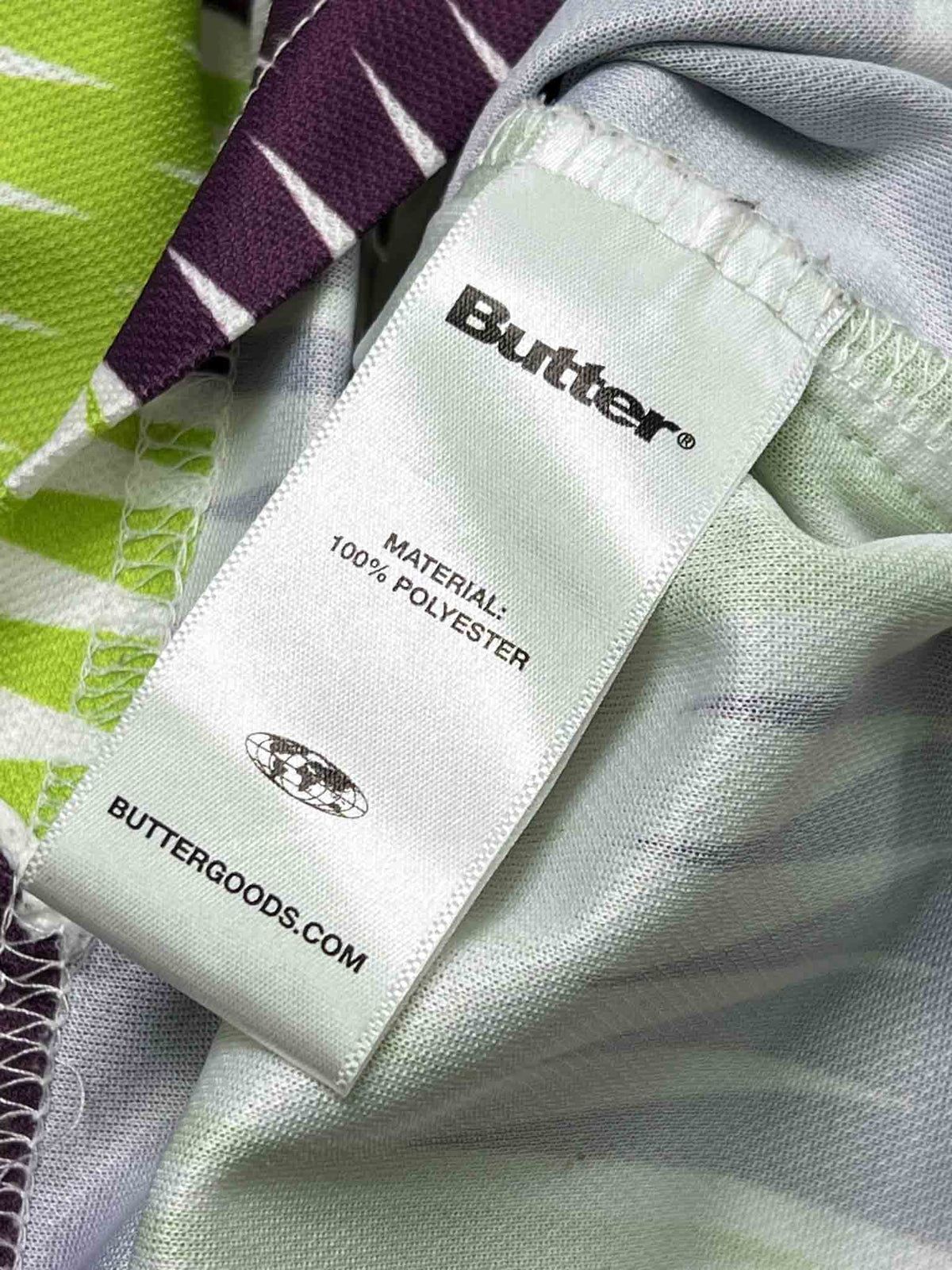 Size M | Butter x Umbro Optical Short-Sleeve Jersey Top