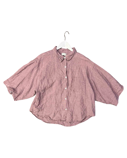 Size M | Deiji Studios Linen Check Shirt