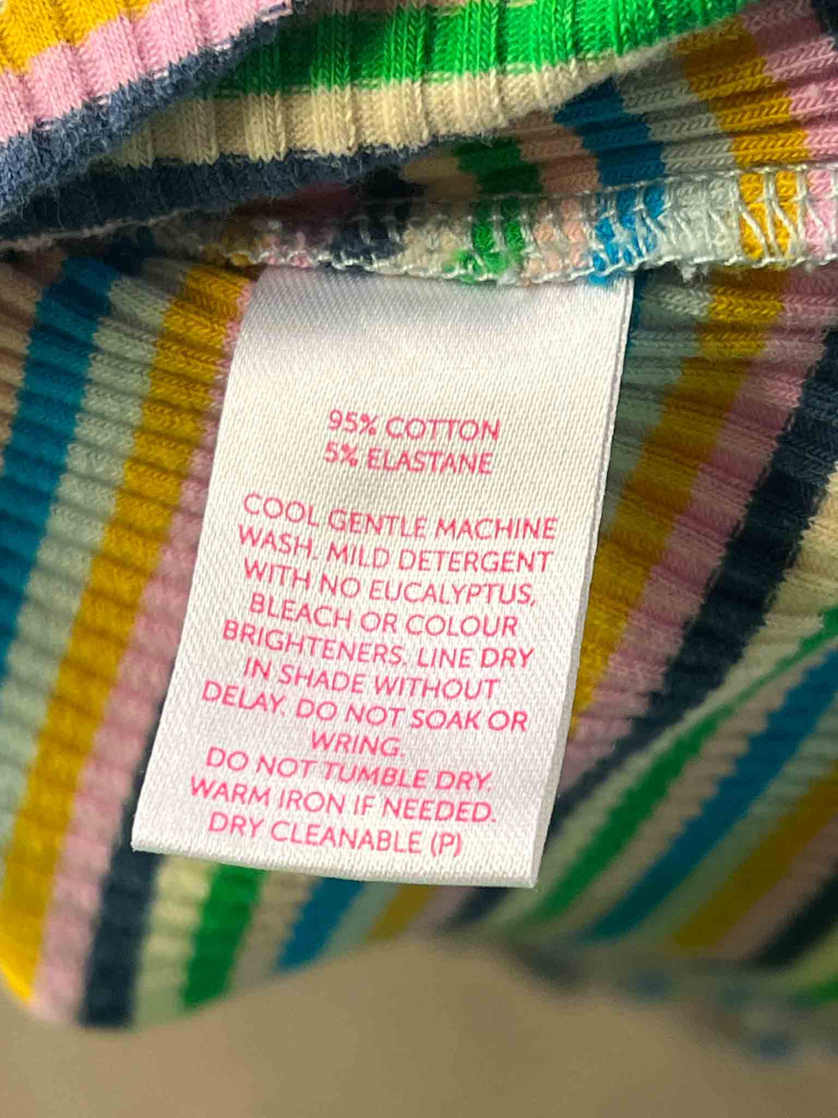 Size 16 | OBUS Striped 3/4 Sleeve Top