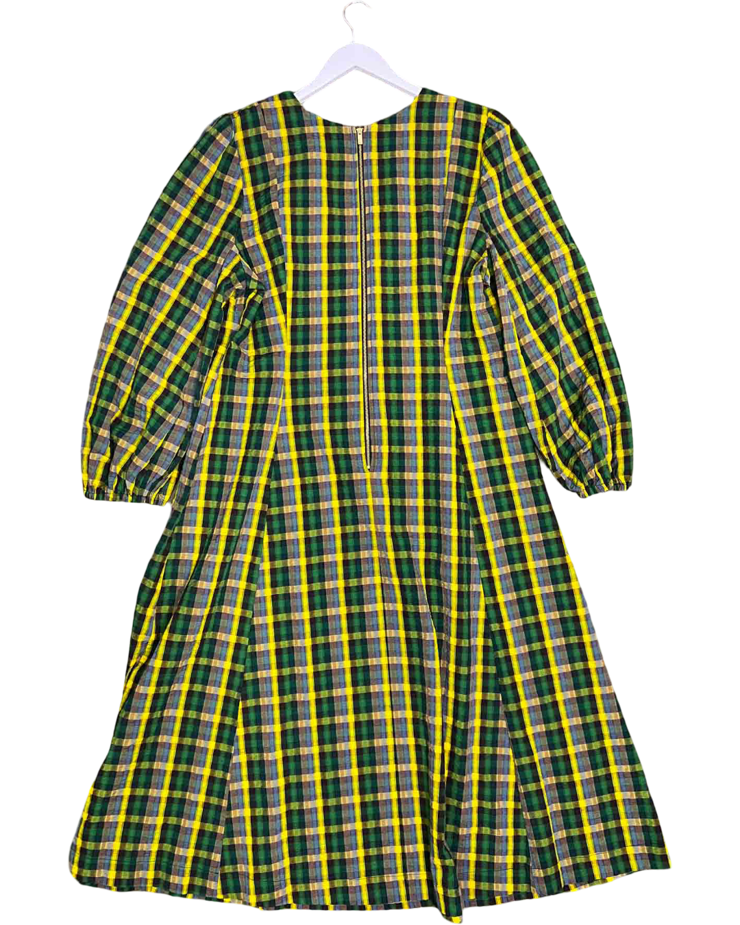 Size 16 | Obus 'Splendour' Seersucker Maxi Dress