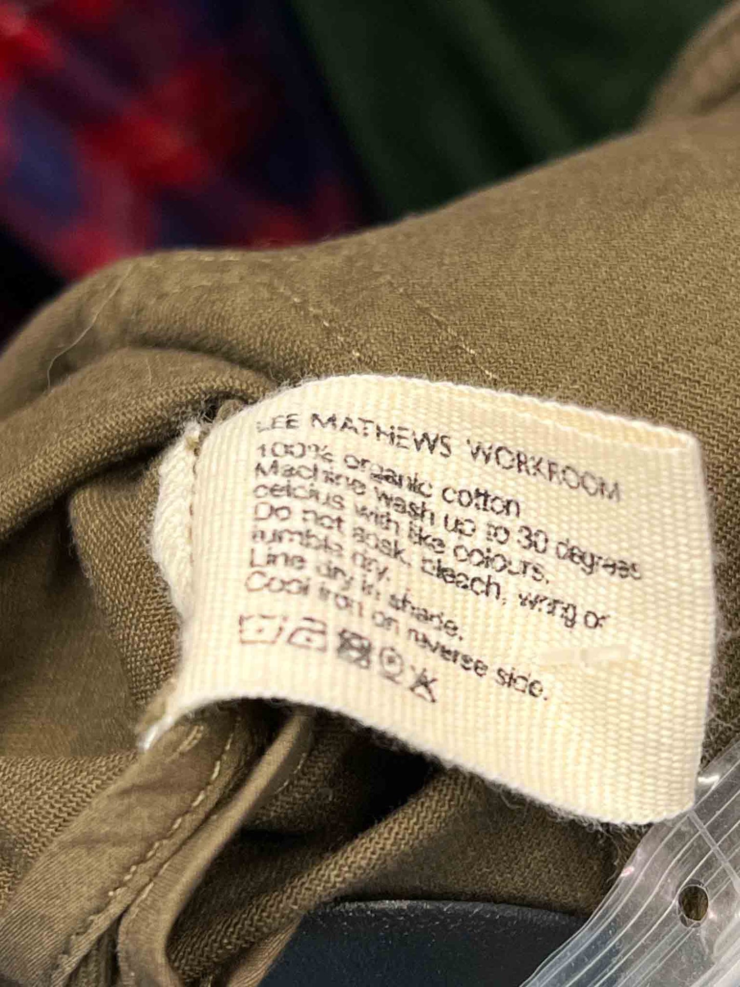 Size 14 | Lee Mathews Workroom Drill Khaki Chore Shirt