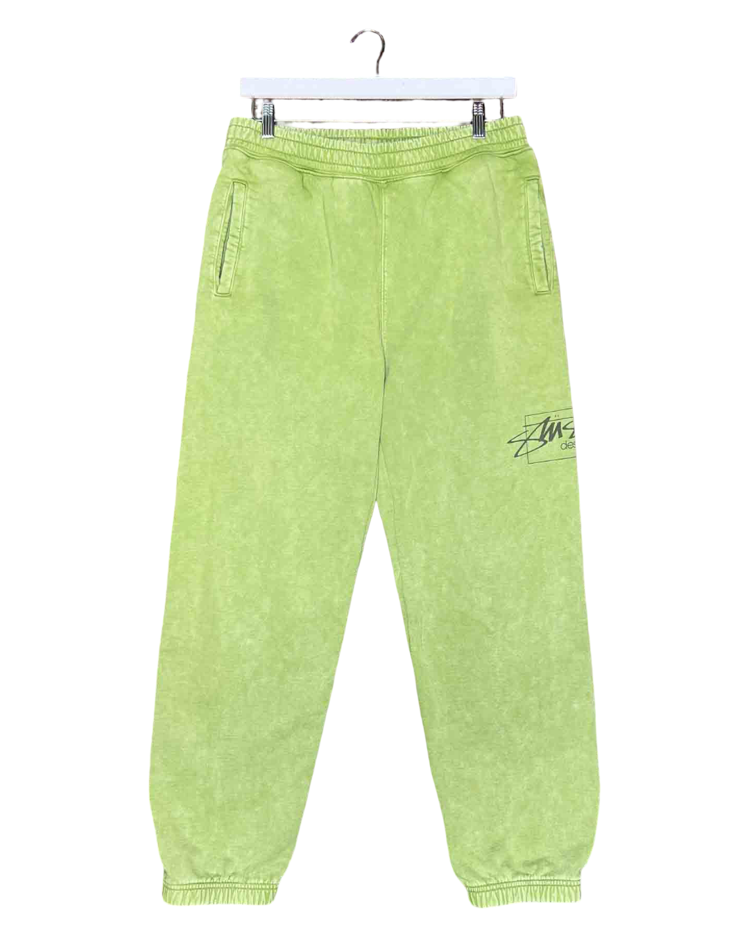 Size M | Stussy Green Dyed Designs Pants