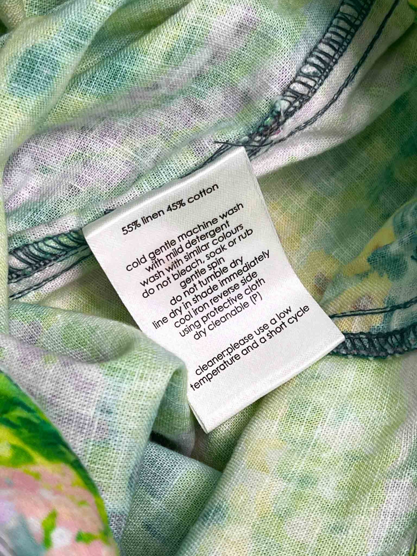 Size 12 (L) | Gorman Floral Linen/Cotton Pants