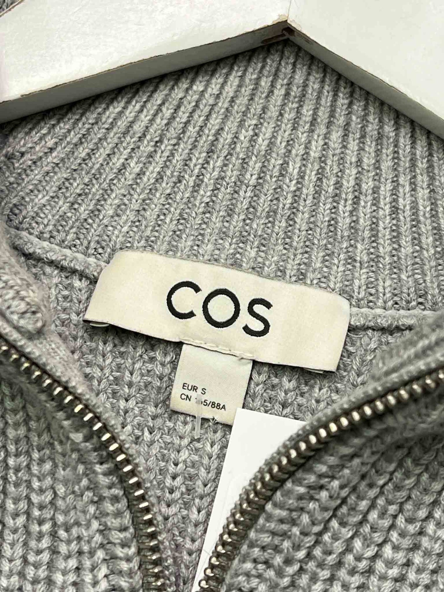 Size S | COS Grey Rollneck Knit Jumper