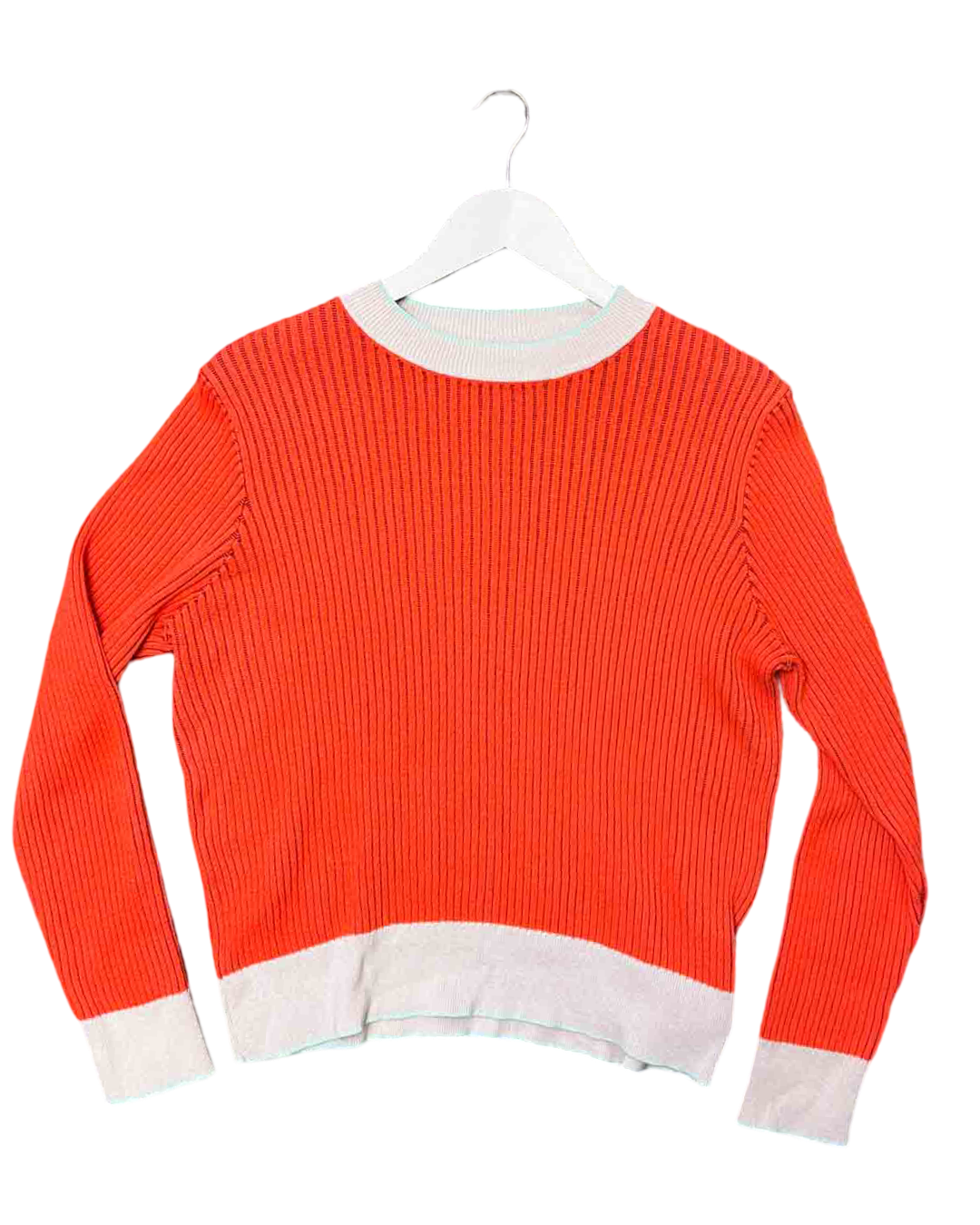 Size M | Kloke Orange Cotton Knit Jumper