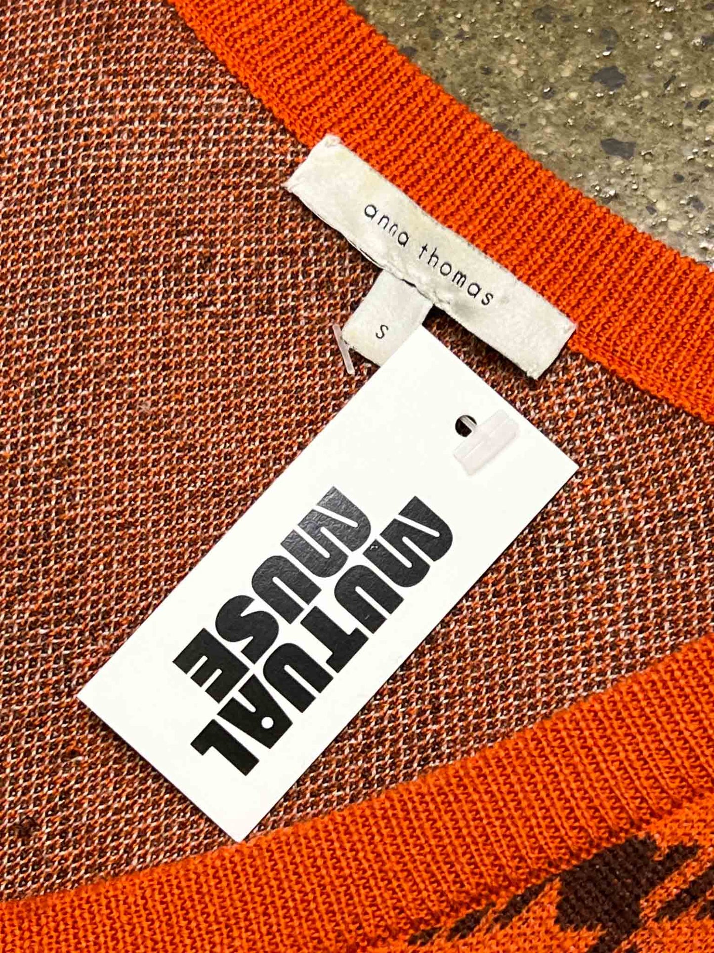 Size S | Anna Thomas Red Wool Vest