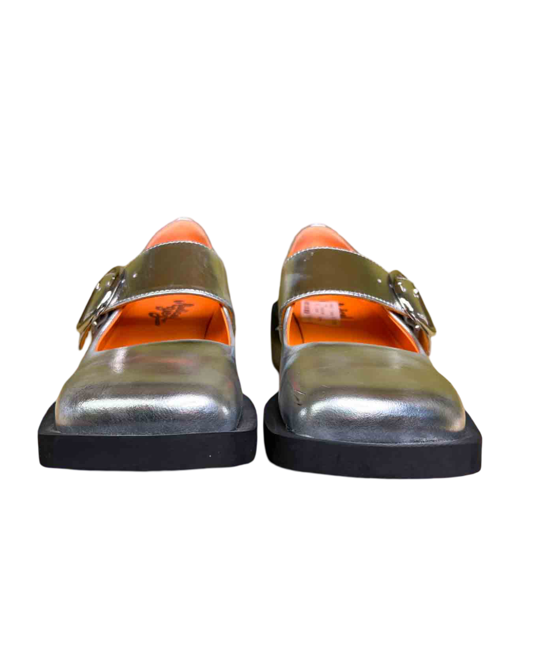 Size 36 | Radical Yes Silver Mary Janes