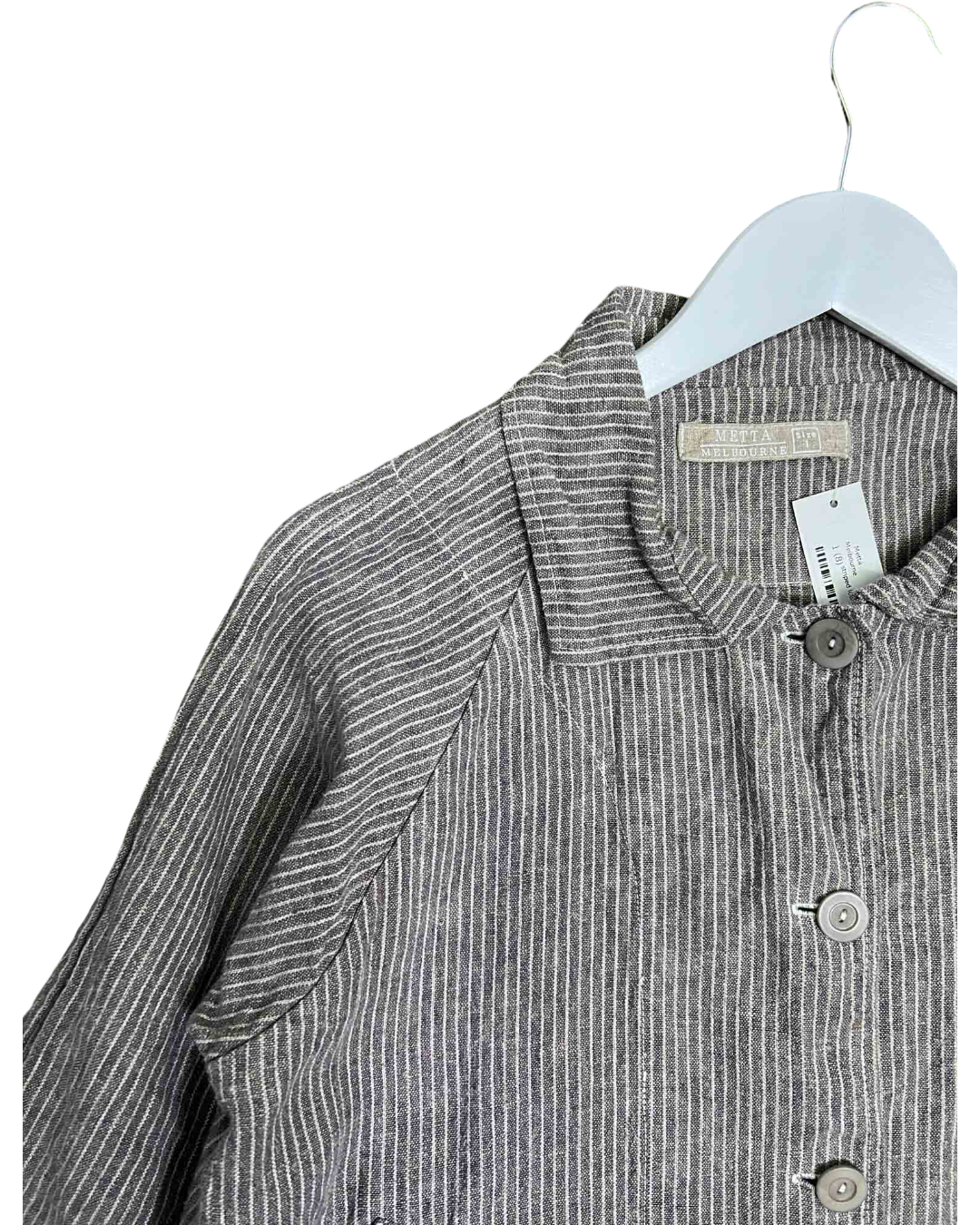Size 1 (8) |  Metta Melbourne Linen Jacket Top