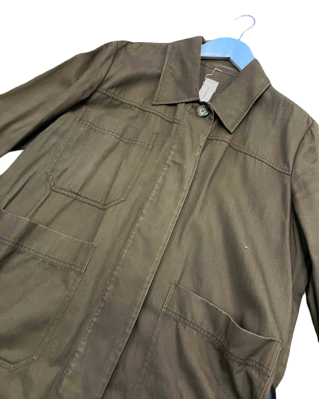 Size 14 | Lee Mathews Workroom Drill Khaki Chore Shirt