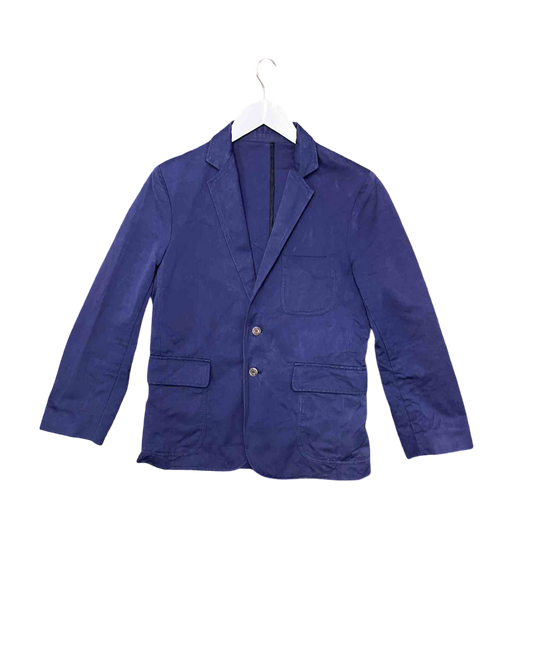 Size M | Maison Kitsuné Blue Cotton Blazer