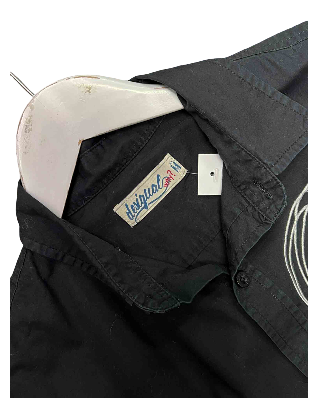 Size M | Desigual Black Graphic Shirt