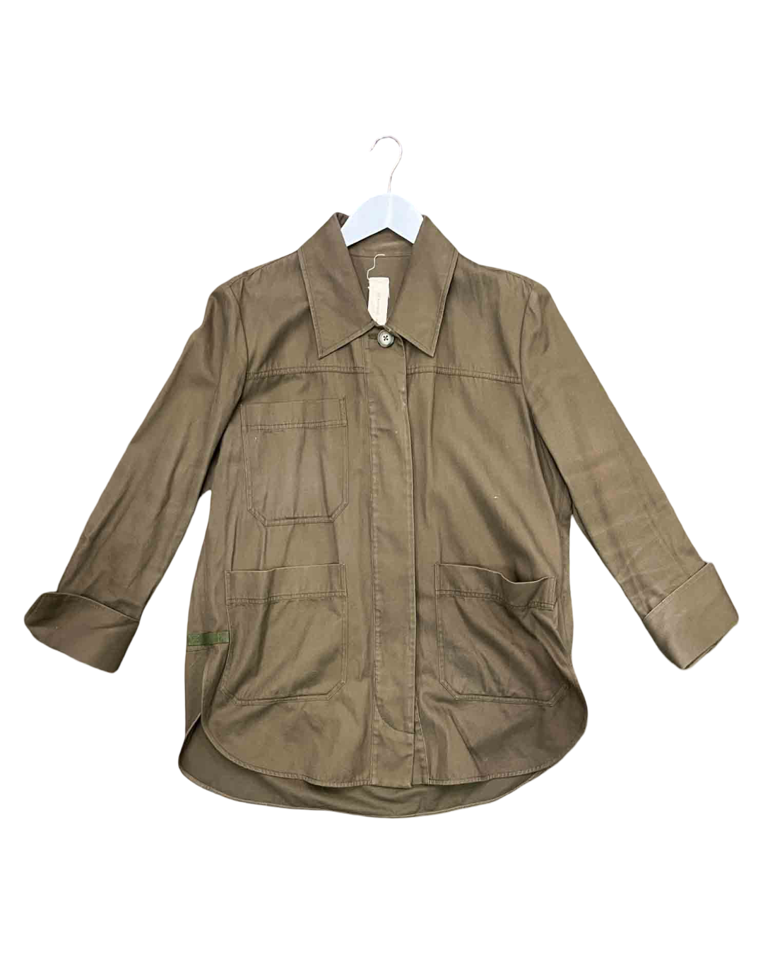 Size 14 | Lee Mathews Workroom Drill Khaki Chore Shirt