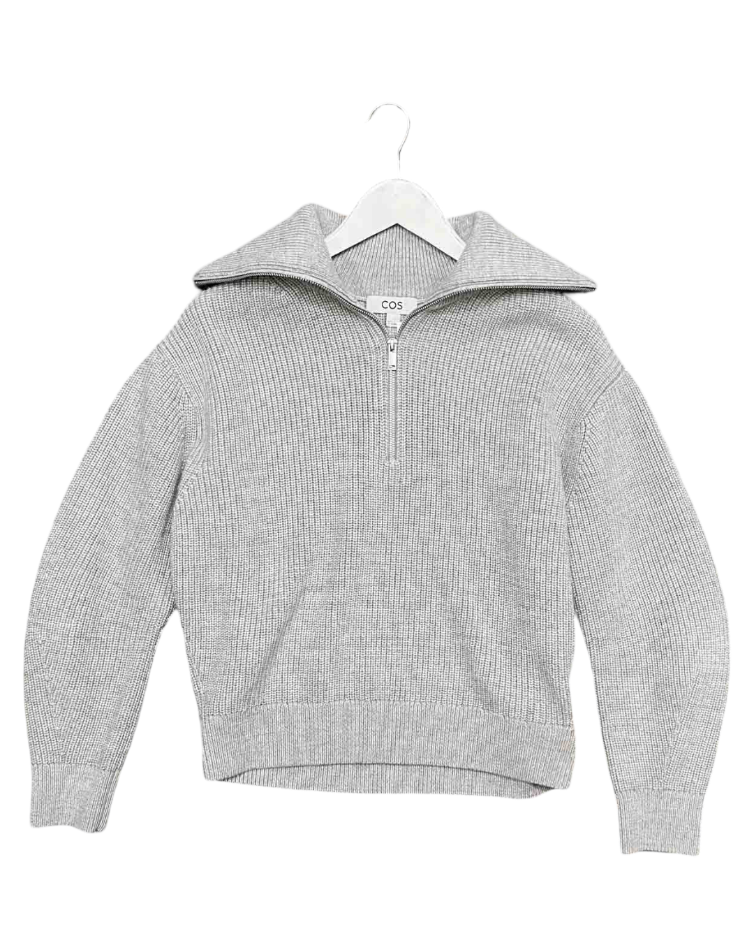 Size S | COS Grey Rollneck Knit Jumper