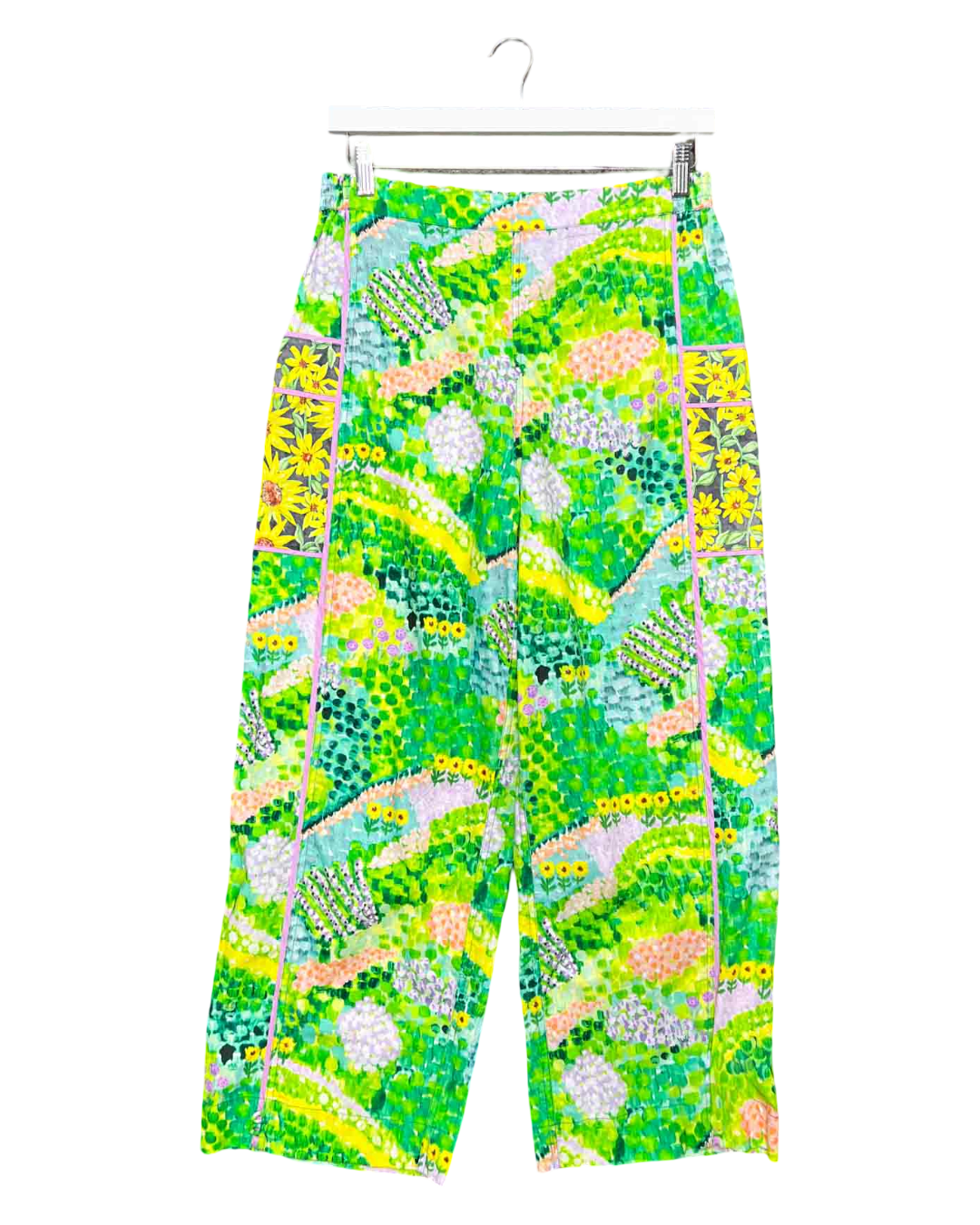 Size 12 (L) | Gorman Floral Linen/Cotton Pants