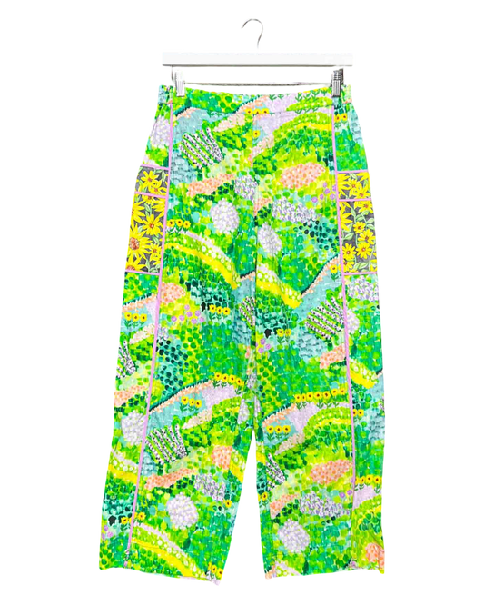 Size 12 (L) | Gorman Floral Linen/Cotton Pants