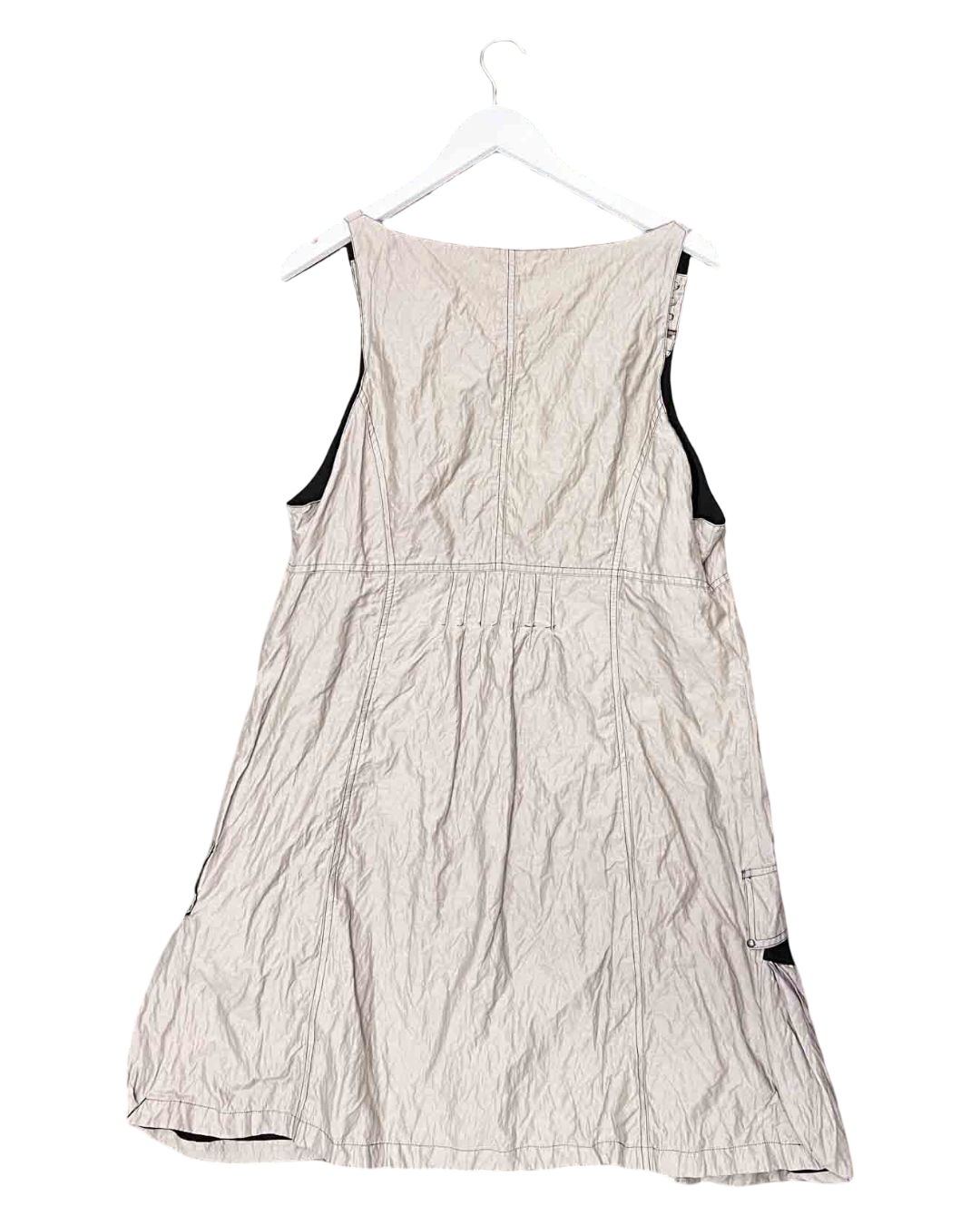 Size XL | Tish! Grey Utility Midi Dress