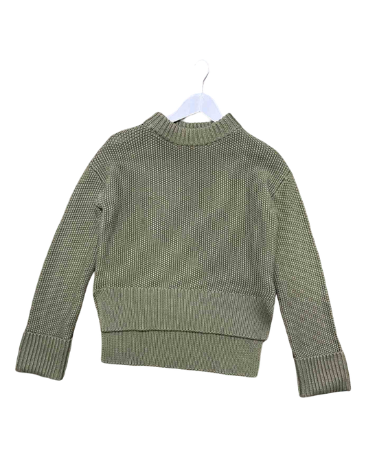 Size M | Jillian Boustred Green Stevie Chunky Knit Jumper