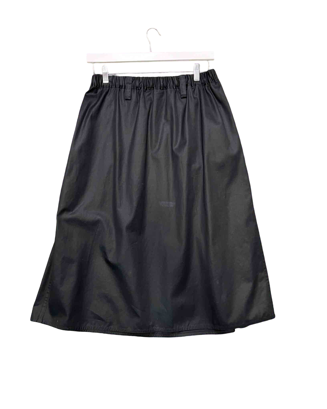 Size 38 (M) | Sofie D'Hoore Black Double Pleat Skirt