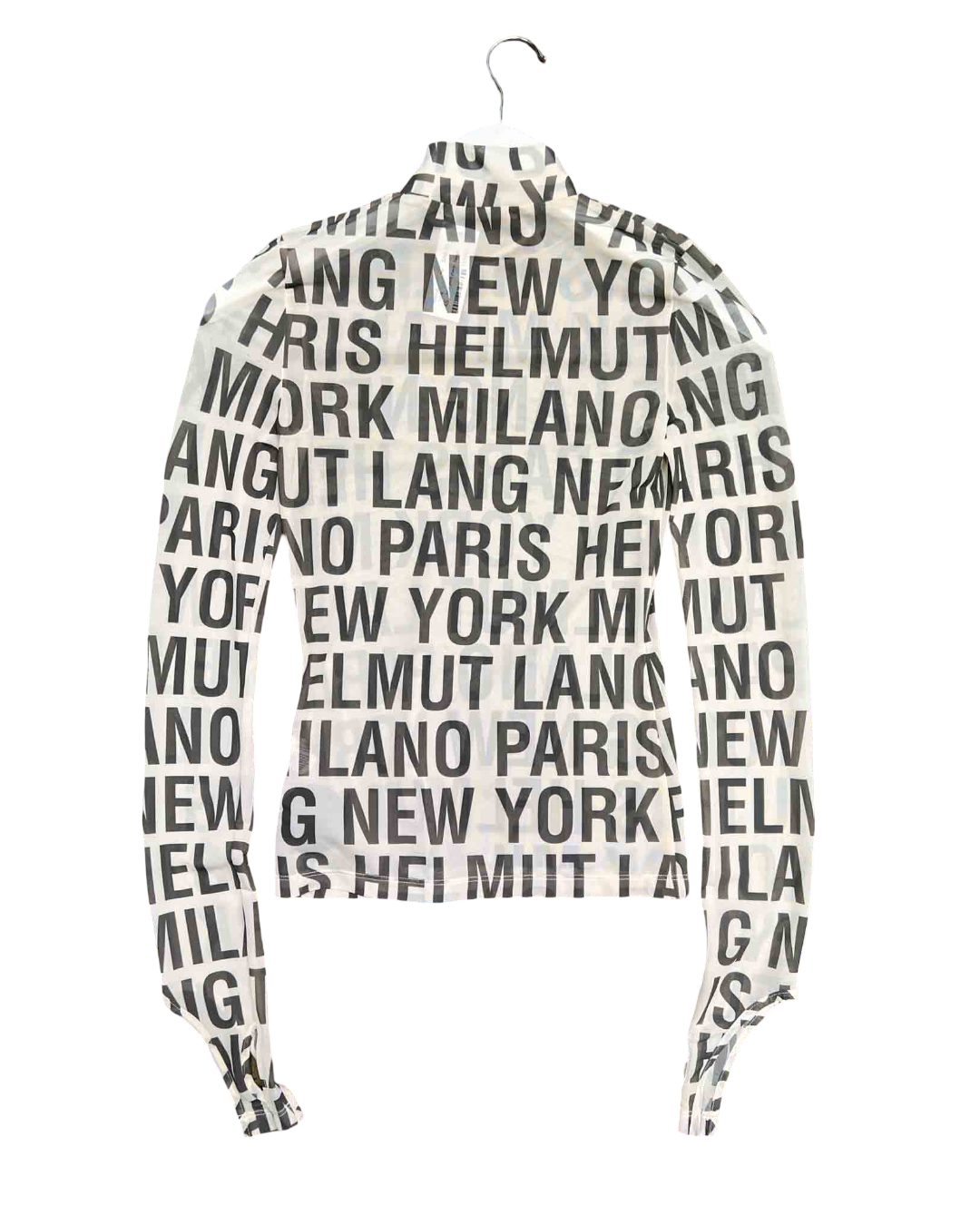 Size XS | Helmut Lang Mesh City Top