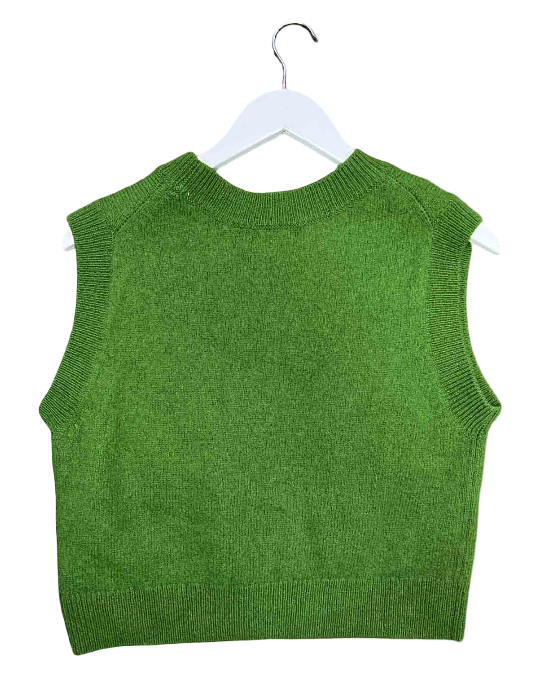 Size 12 | Handsom Green Wool Vest