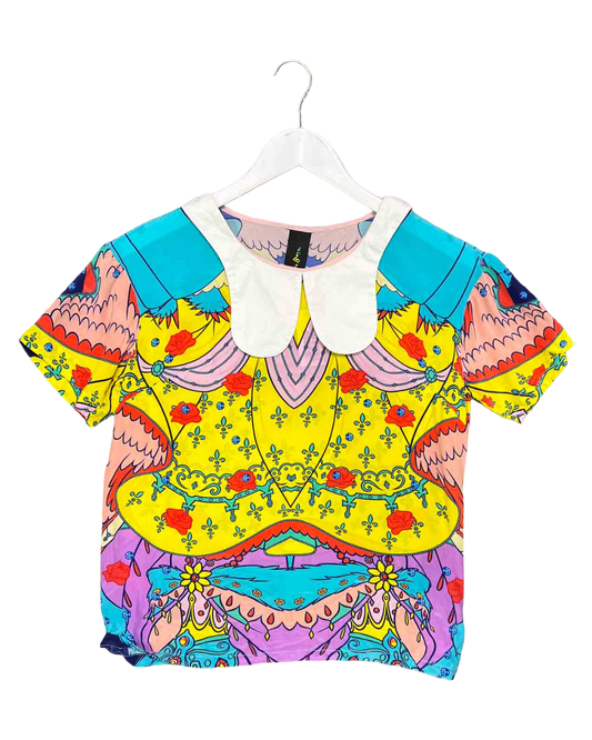 Size 8 | Romance Was Born Silk Top