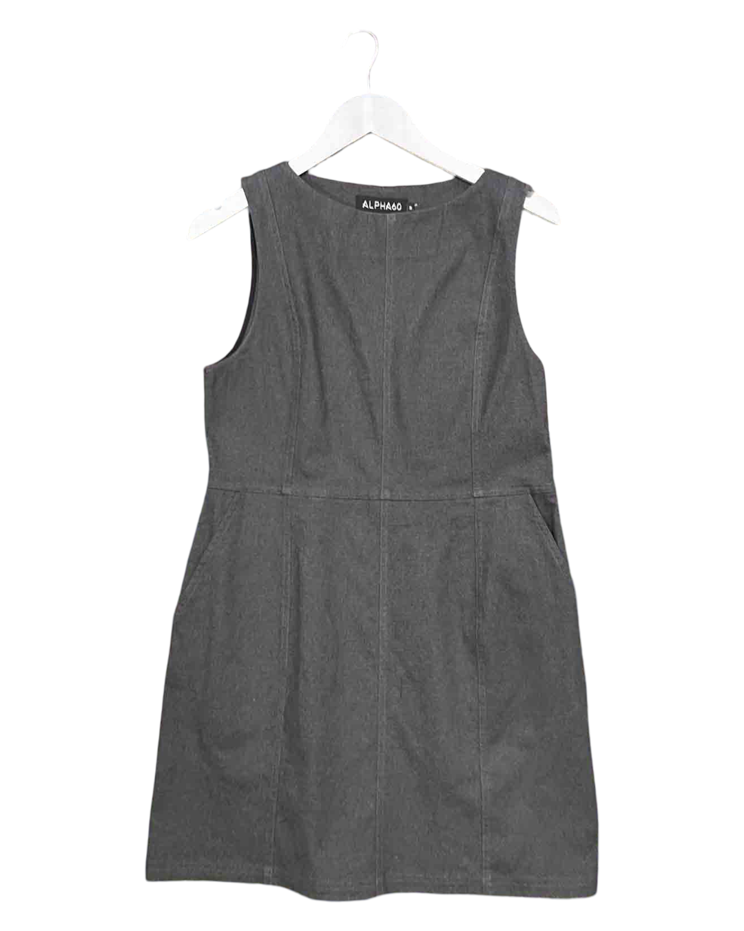 Size M | Alpha60 Grey Panel Shift Dress
