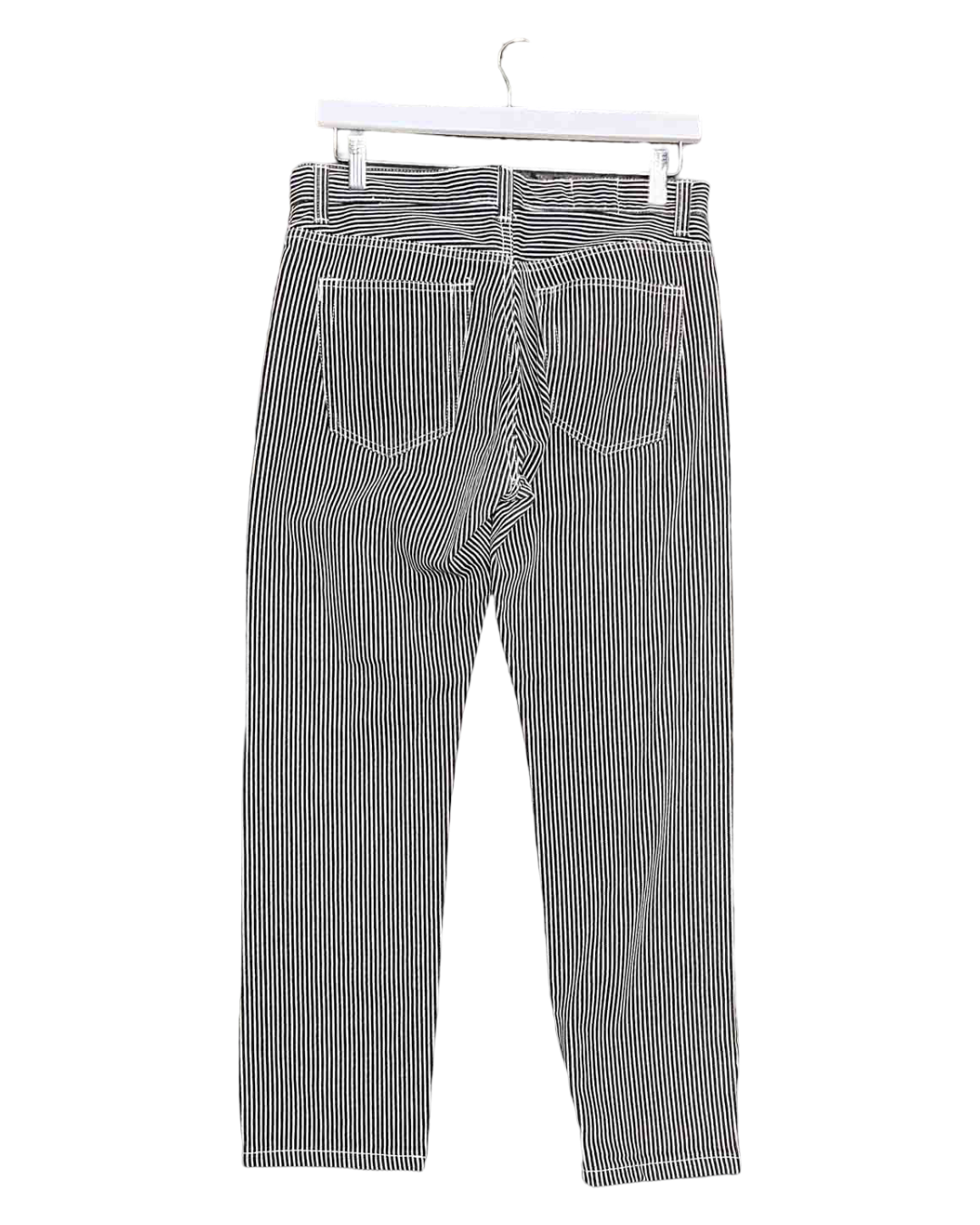 Size L | C'H'C'M Navy Hickory Stripe Carpenter Pants