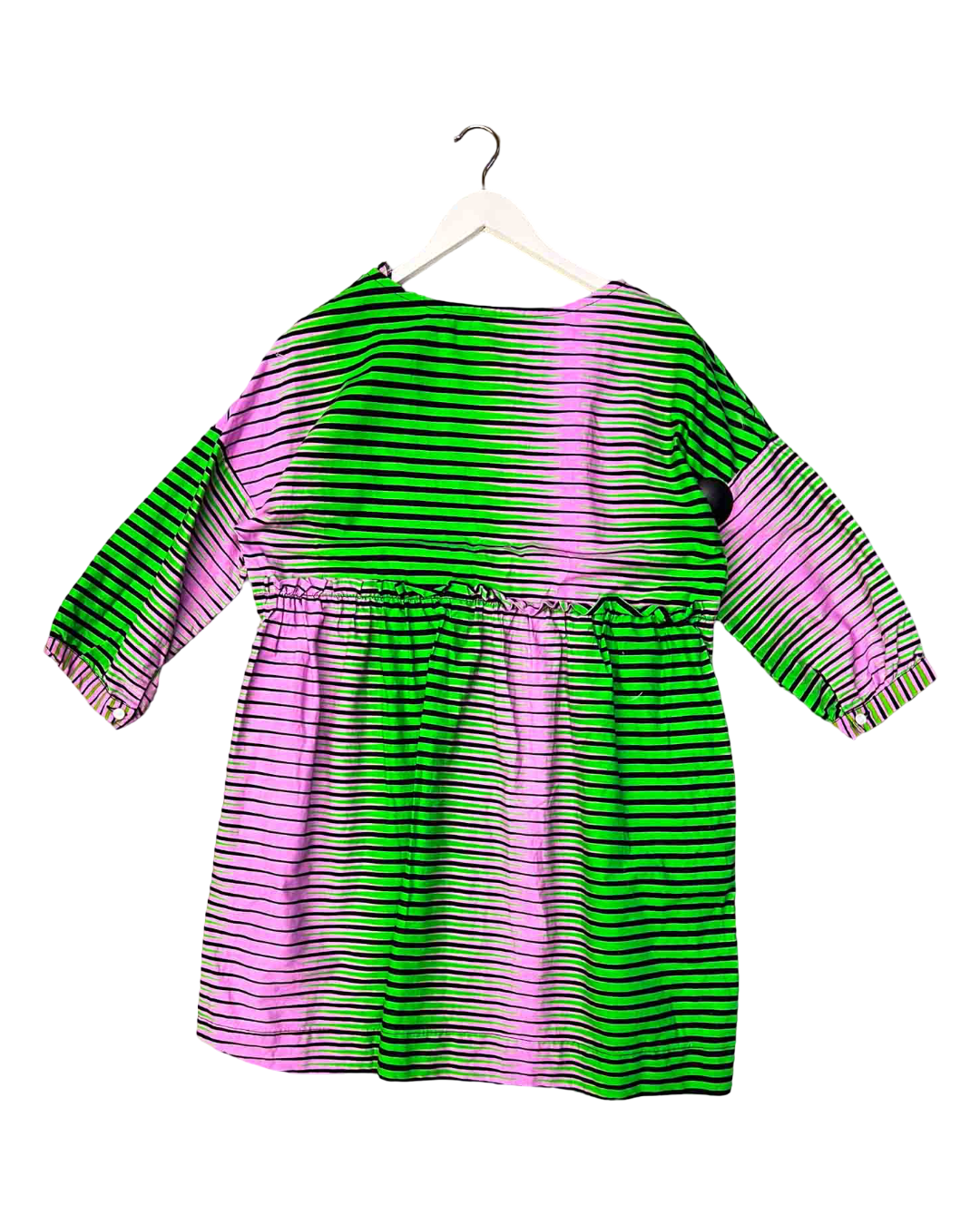 Size M | Yevu Green / Pink Patterned Dress