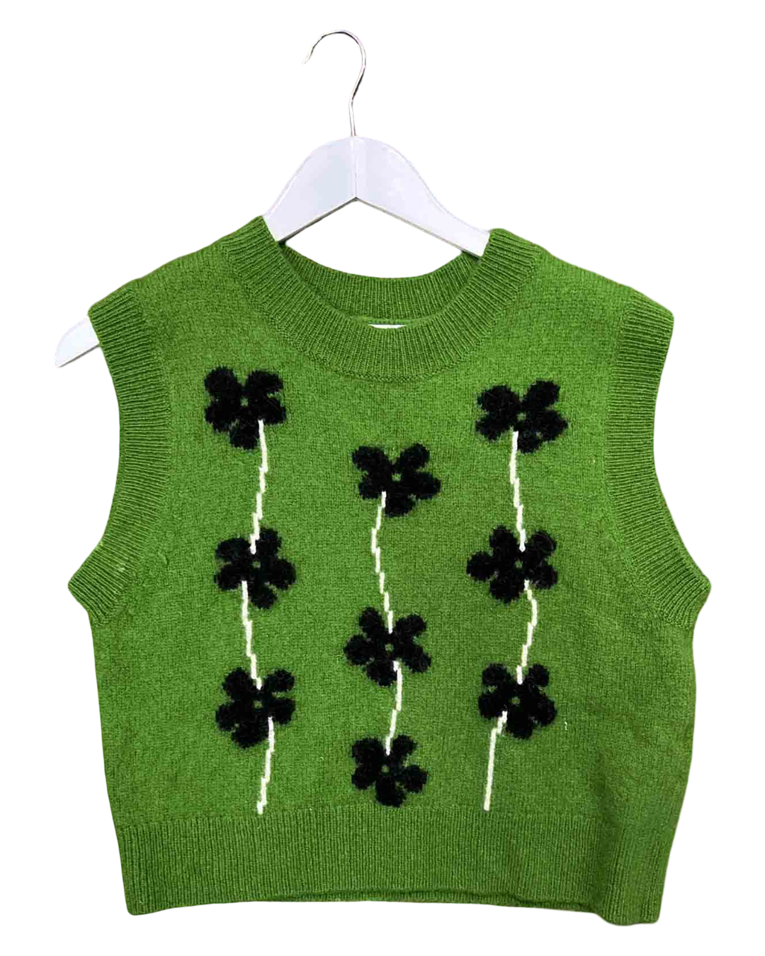 Size 12 | Handsom Green Wool Vest