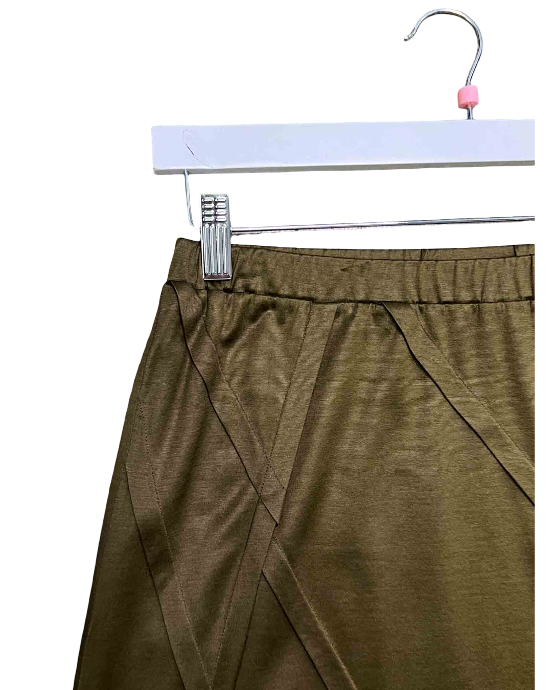 Size 3 (M/L) | Issey Miyake Khaki Skirt