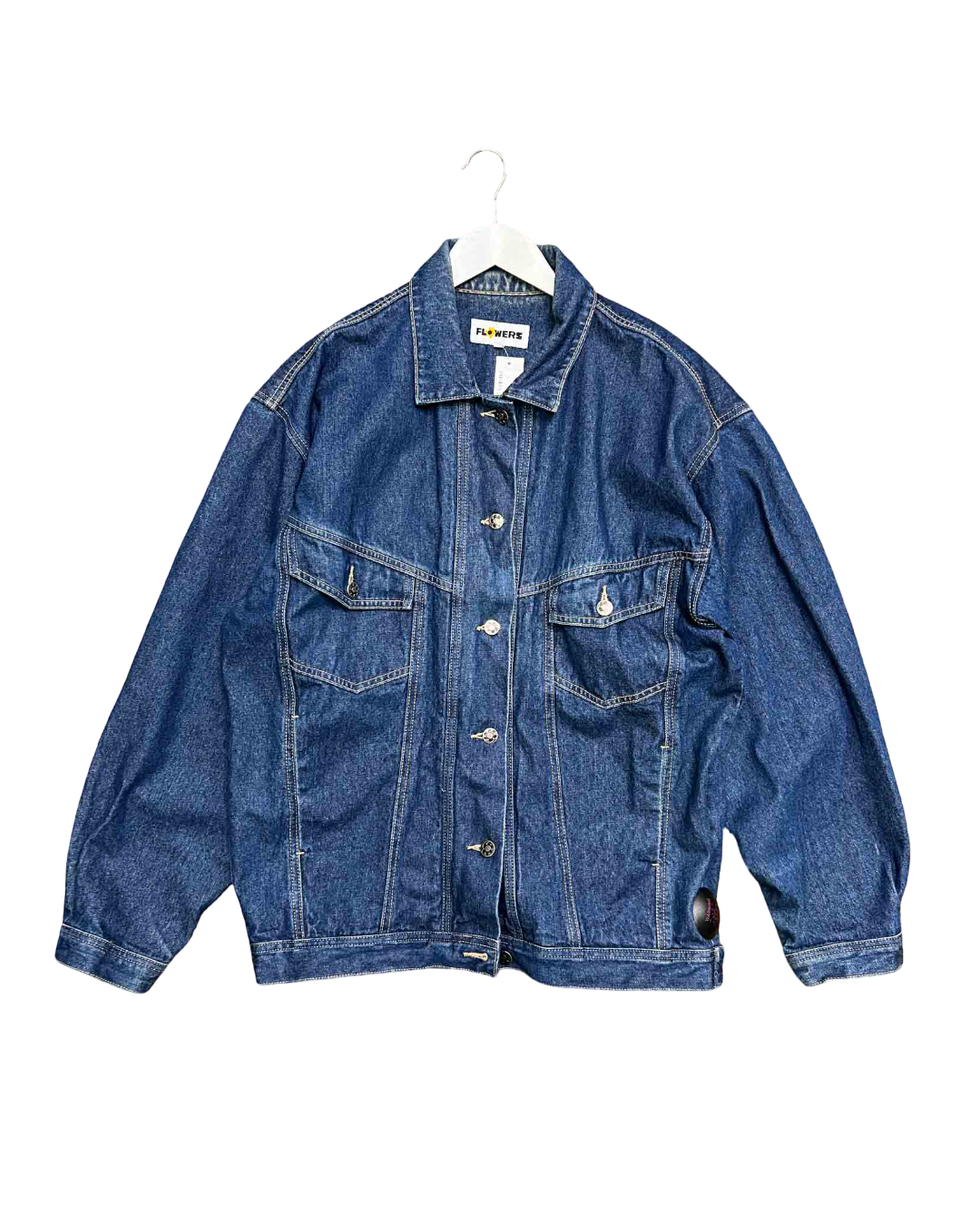 Size L | Flowers by Sister Studios Denim Jacket